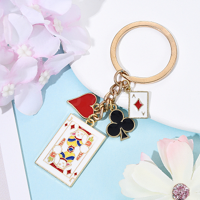 Alloy Enamel Keychain KEYC-YW00164-01-1
