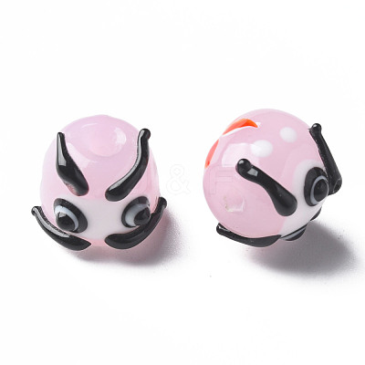 Handmade Lampwork Beads LAMP-T011-02C-1