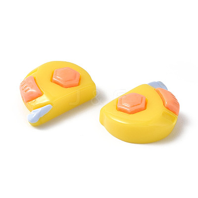 Opaque Resin Cabochons CRES-P023-05A-1