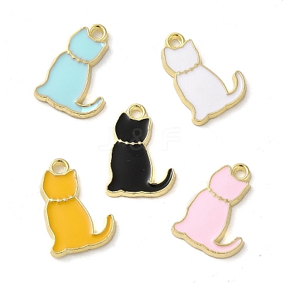 Alloy Enamel Pendants ENAM-Q507-08-1