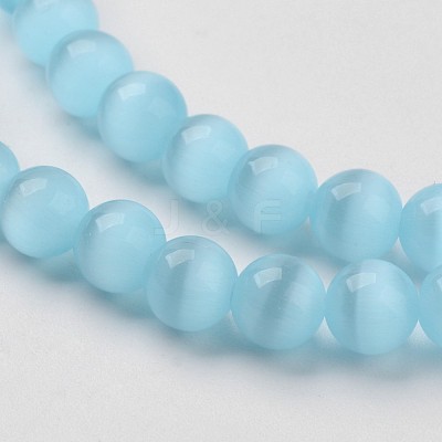 Cat Eye Beads X-CER8mm58-1