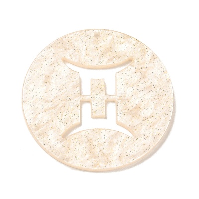 Acrylic Pendants SACR-S680-06B-1