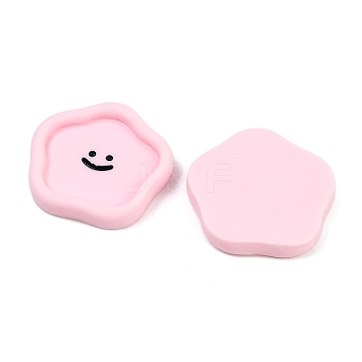 Smiling Face Resin Cabochons CRES-S372-01D-1