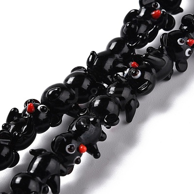 Handmade Lampwork Beads LAMP-F020-02-1