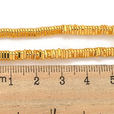 Electroplated Synthetic Non-magnetic Hematite Beads Strands G-C136-B01-03-1