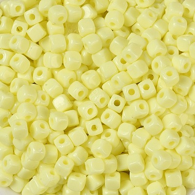 Opaque Acrylic Beads X1-OACR-B025-06E-1
