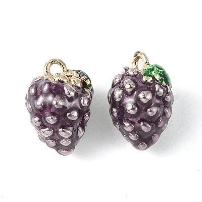 Brass Enamel Charms KK-G462-33LG-1