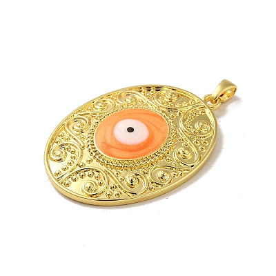 Rack Plating Brass Pendants KK-H473-01G-1