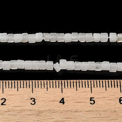 Natural White Jade Beads Strands G-B064-A28-1