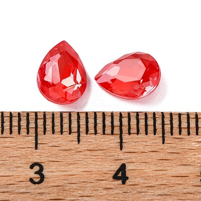 Glass Rhinestone Cabochons RGLA-A026-08A-227DE-1