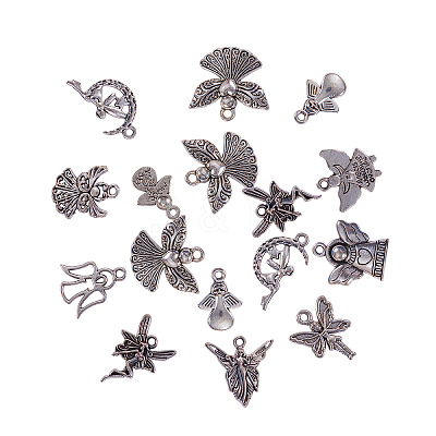 Tibetan Style Alloy Pendants TIBEP-CJ0001-15-1