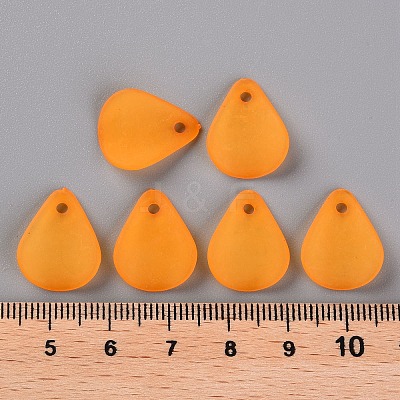 Transparent Frosted Acrylic Pendants MACR-S371-09A-724-1
