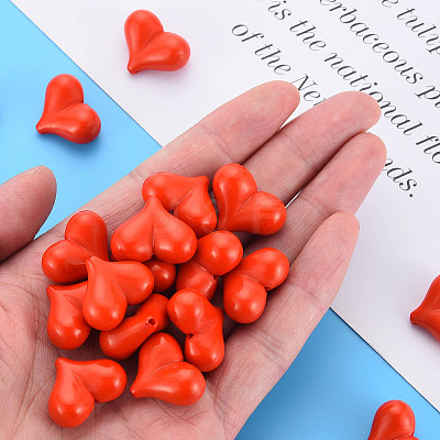 Opaque Acrylic Beads LS-X-MACR-S373-70-A01-1