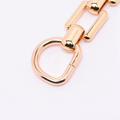 Zinc Alloy Bag Extender Chains PALLOY-WH0076-11LG-RS-1