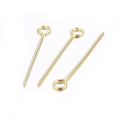 304 Stainless Steel Eye Pins STAS-F174-10G-B-1