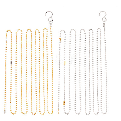 Brass Volleyball Net Height Measurement Ball Chain TOOL-WH0134-91GP-1