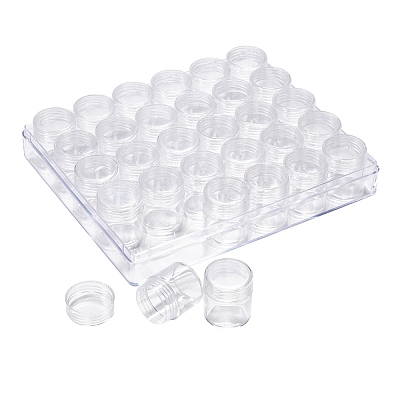 Clear Bead Organizer Storage Case LS-C004Y-1