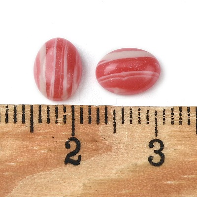 Synthetic Rhodochrosite Cabochons G-A094-01B-39-1