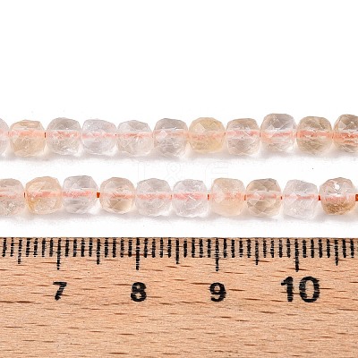 Heated Natural Citrine Beads Strands G-N342-135-1