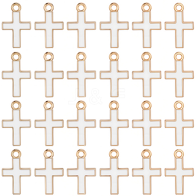 60Pcs Alloy Enamel Pendants ENAM-SC0006-70-1