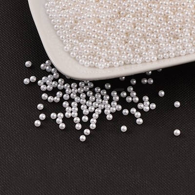 Imitation Pearl Acrylic Beads OACR-S011-3mm-Z9-1