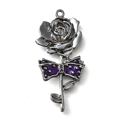 Alloy Enamel Gothic Style Pendants PALLOY-R157-06B-02C-1