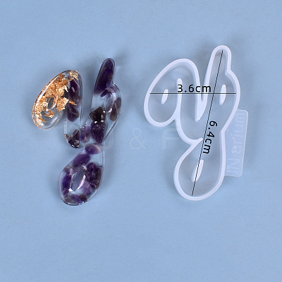 Letter DIY Silicone Molds LS-DIY-I034-08I-1