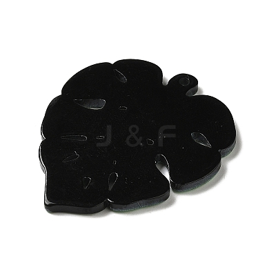 Opaque Acrylic Pendants SACR-L006-003B-1