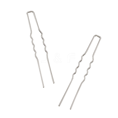 Hair Accessories Iron Hair Forks Findings OHAR-TAC0002-01P-1