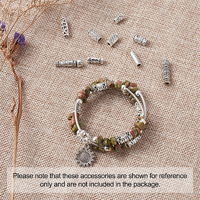 Tibetan Style Alloy Beads TIBEB-TA0001-18AS-1