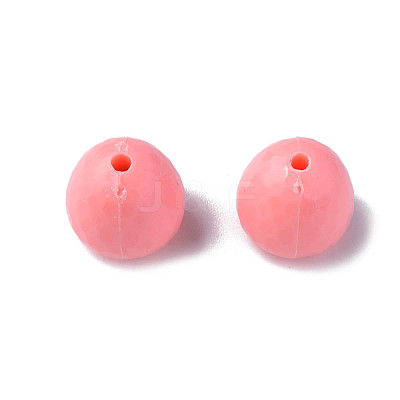 Opaque Acrylic Beads MACR-S373-10A-A08-1