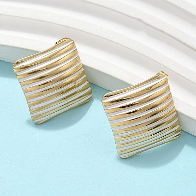 304 Stainless Steel Stud Earrings EJEW-A130-03A-G-1