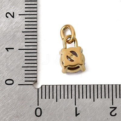 Birthdaystone Theme June 304 Stainless Steel Charms STAS-B128-60G-06-1