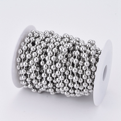 304 Stainless Steel Ball Chains CHS-F009-01I-P-1