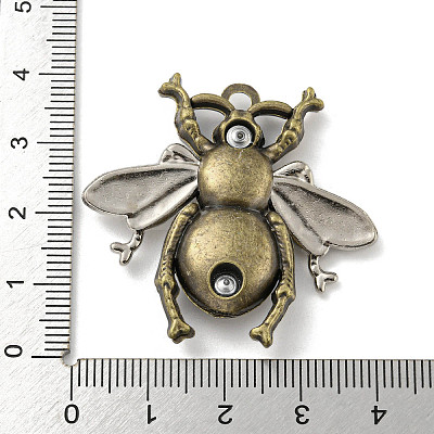 Tibetan Style Alloy Pendants PALLOY-M218-05AB-1