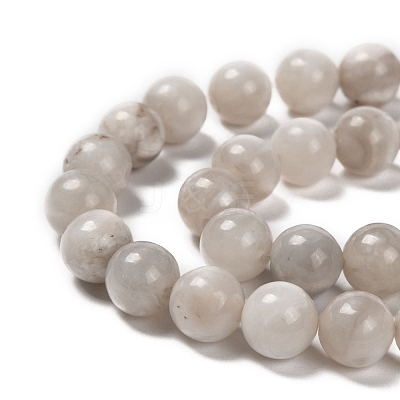 Natural White Crazy Lace Agate Bead Strands X-G-D840-55-8mm-1