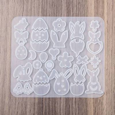 Easter DIY Pendant Molds AJEW-U023-01A-1