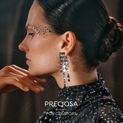 Preciosa® MAXIMA Crystal No Hotfix Flatback Stones Y-PRC-NSS10-10330-1