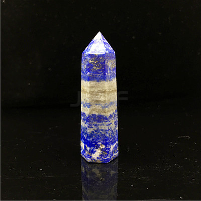 Point Tower Natural Lapis Lazuli Home Display Decoration PW23030660713-1