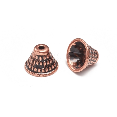 CCB Plastic Bead Cones CCB-J029-01R-1