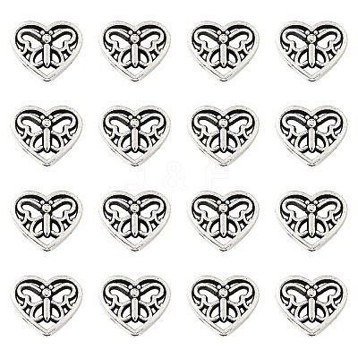 120Pcs Tibetan Style Alloy Beads FIND-YW0008-80-1