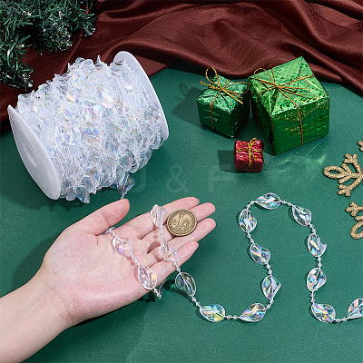 Acrylic Cord Beads for Party Decoration FIND-WH0816-062B-1