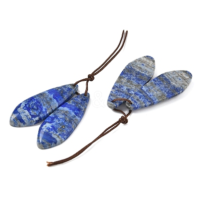 Natural Lapis Lazuli Pendants G-A265-02E-1