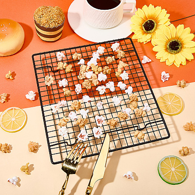 80Pcs 8 Styles Plastic Popcorn Miniature Ornaments RESI-SC0006-92-1
