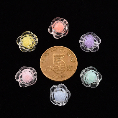 Transparent Acrylic Beads TACR-S152-20A-1