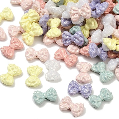 UV Plating Opaque Acrylic Beads OACR-B031-34-1