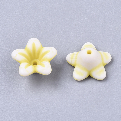 Craft Style Acrylic Beads X-MACR-N009-002-1