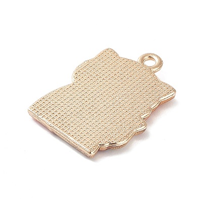 Alloy Enamel Pendants ENAM-M060-01KCG-06-1