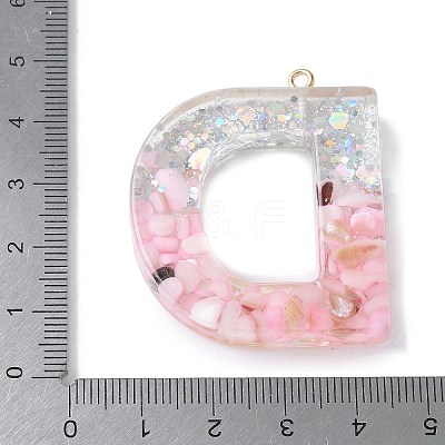 Resin Pendants RESI-B029-01P-D-1