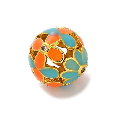 Handmade Cloisonne Beads KK-U042-13B-02-1